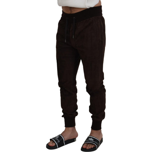 Stunning Authentic Jogger Pants in Brown