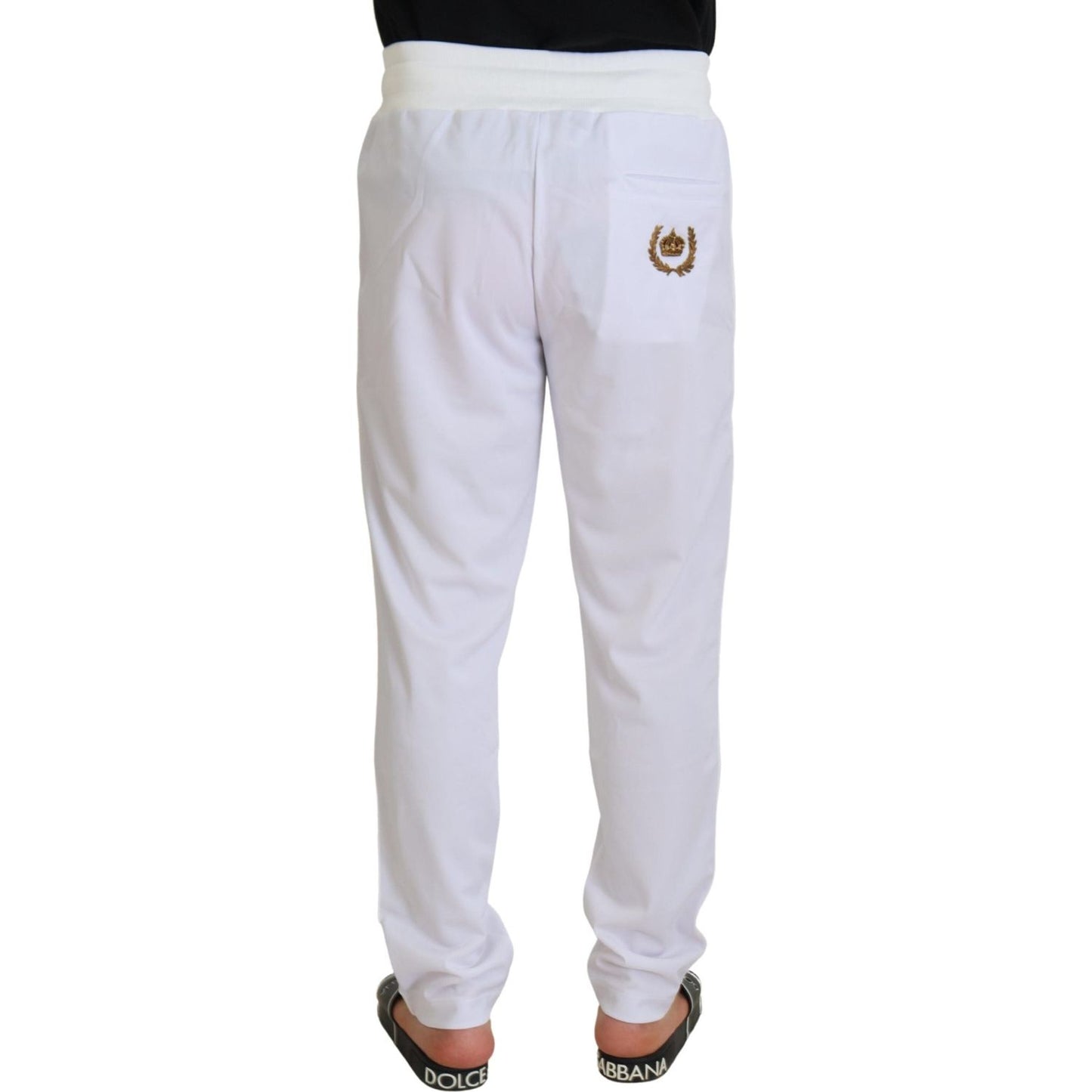 Elegant White Jogger Pants for Sophisticated Comfort