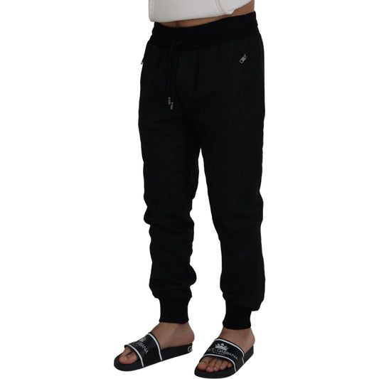 Elegant Black Jogger Pants for the Modern Man