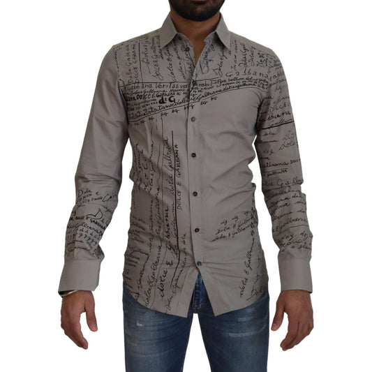 Elegant Slim Fit Cotton Dress Shirt