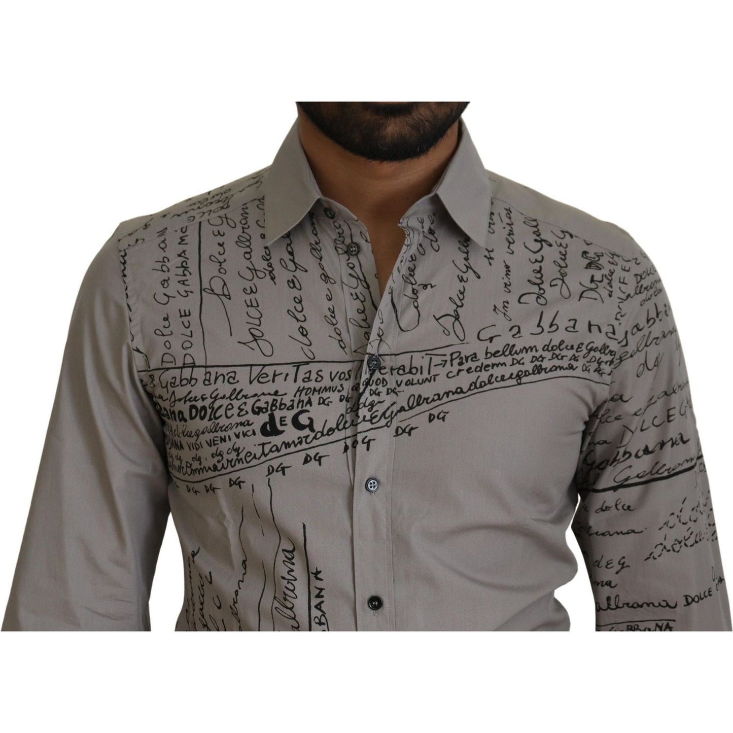 Elegant Slim Fit Cotton Dress Shirt