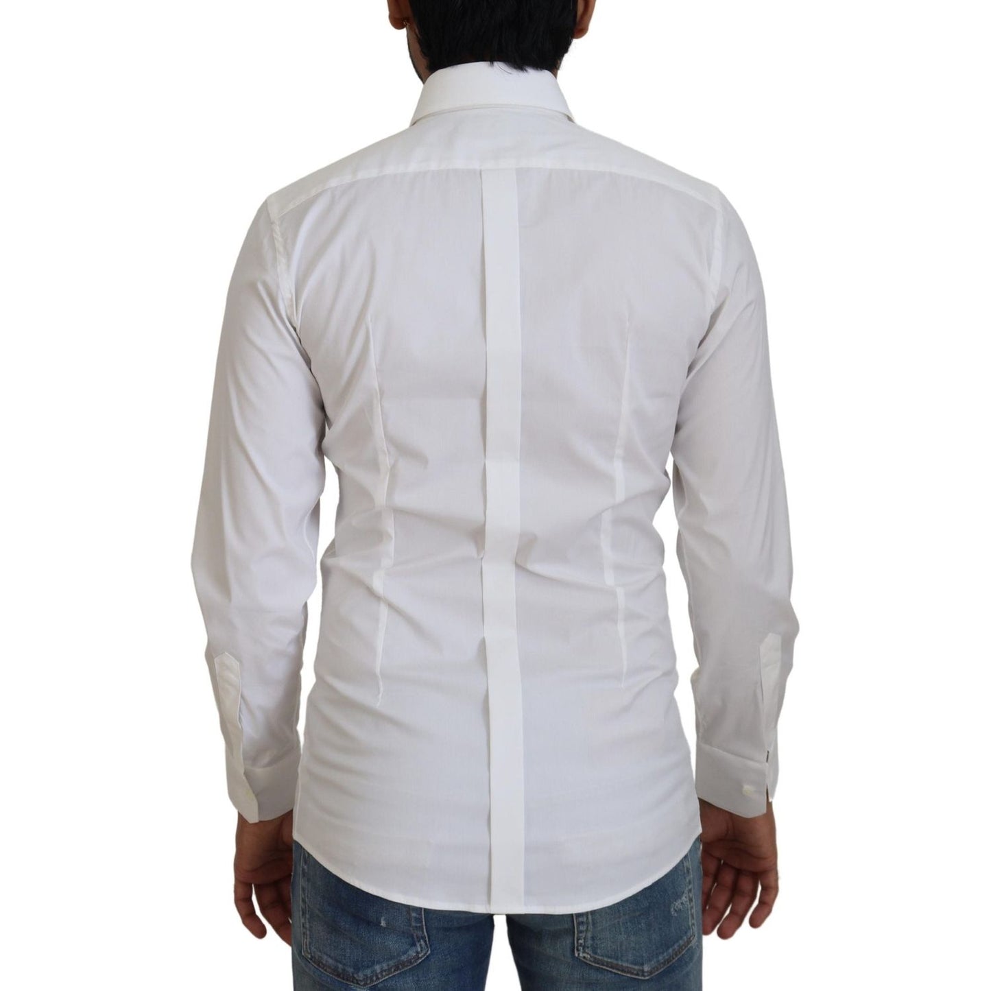 Dazzling White Slim Fit Dress Shirt