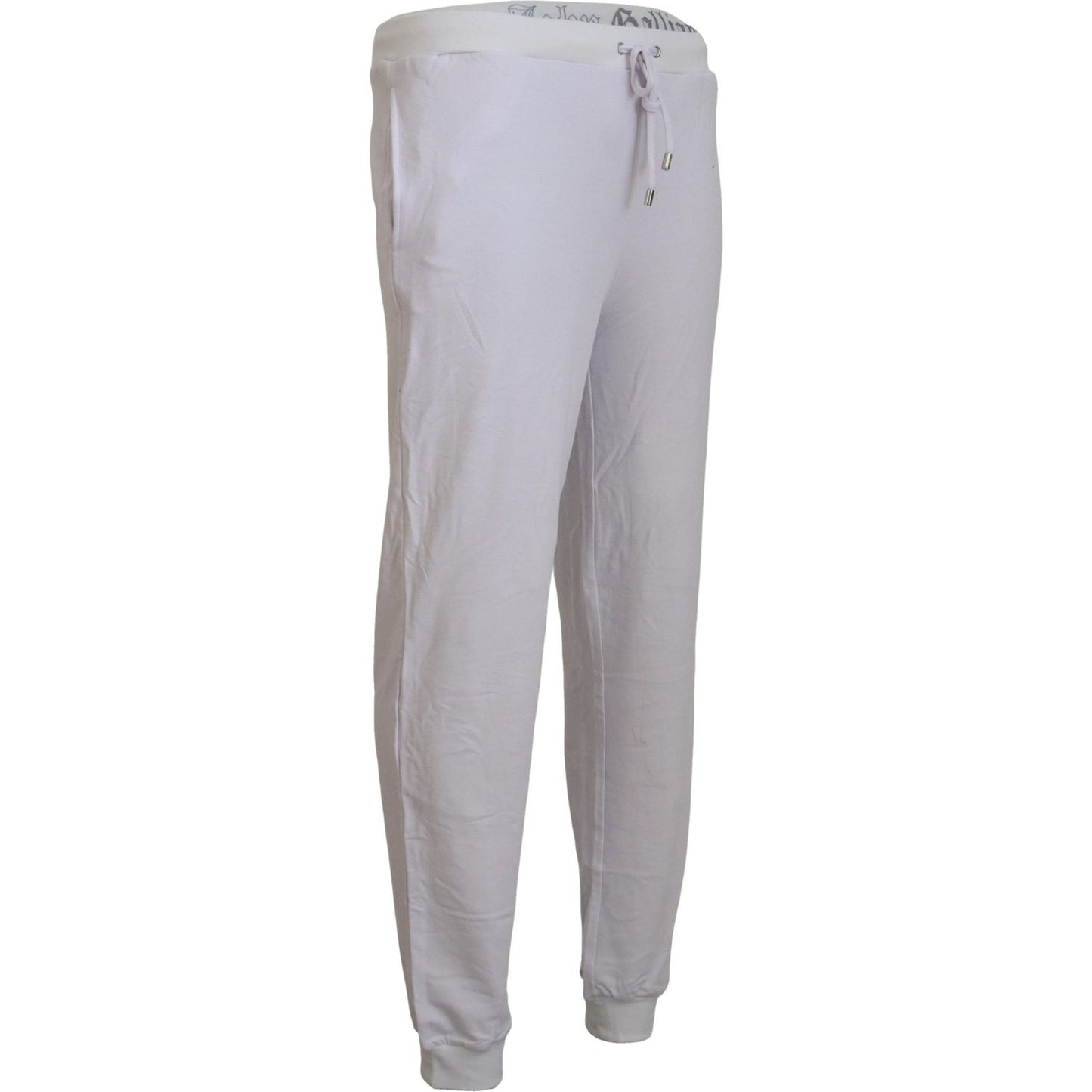 Chic White Jogger Pants - Casual Elegance