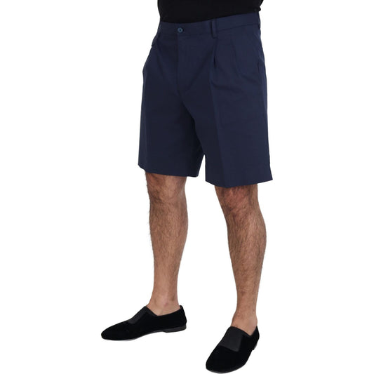 Elegant Blue Chino Shorts