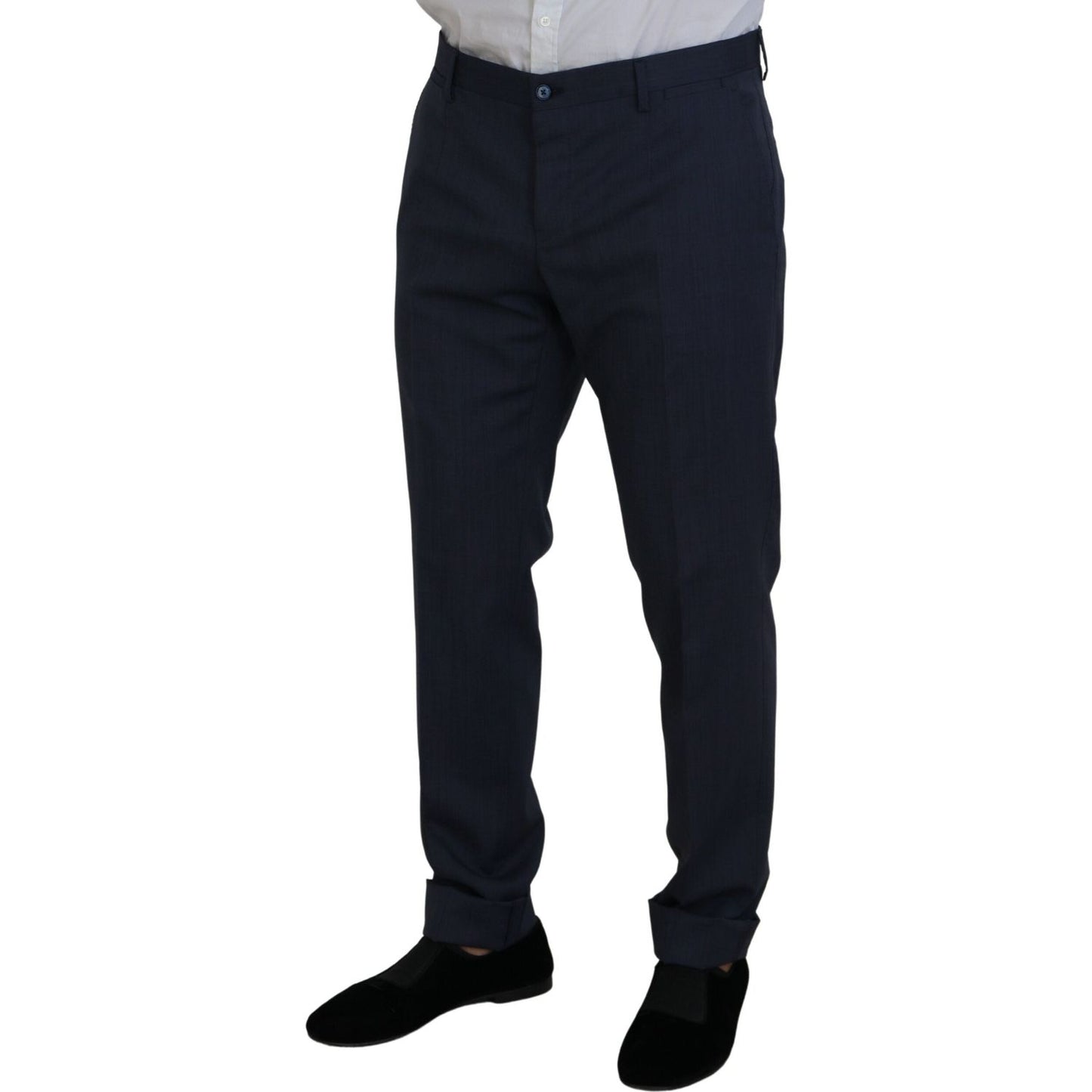 Elegant Blue Martini Men's Slim Fit Suit