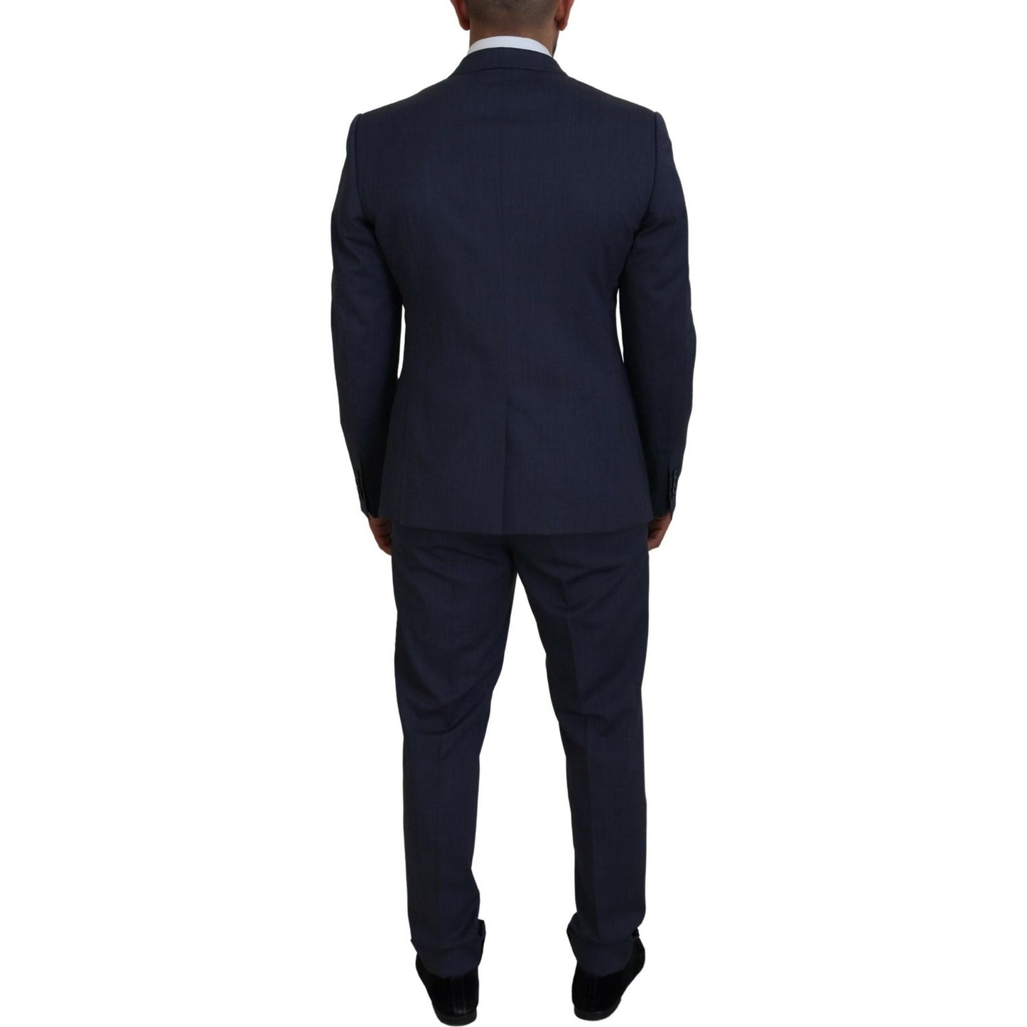 Elegant Blue Martini Men's Slim Fit Suit