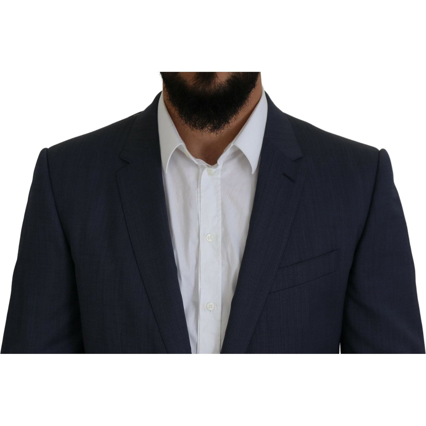 Elegant Blue Martini Men's Slim Fit Suit