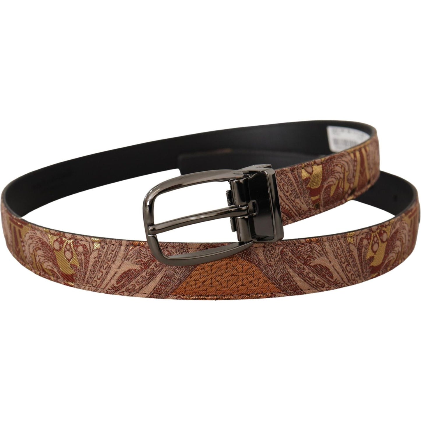 Multicolor Leather Signature Belt