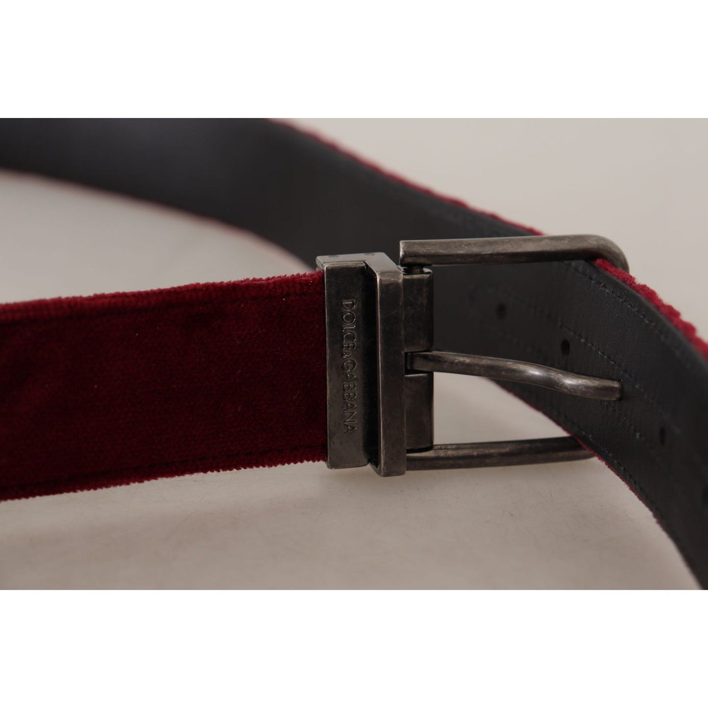 Velvet Maroon Elegance Belt