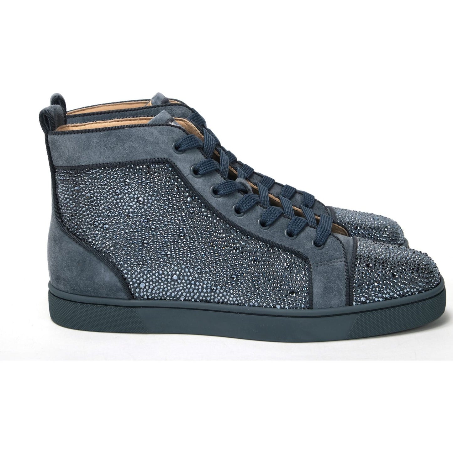 Blue Louis Junior Spikes Sneaker Shoes