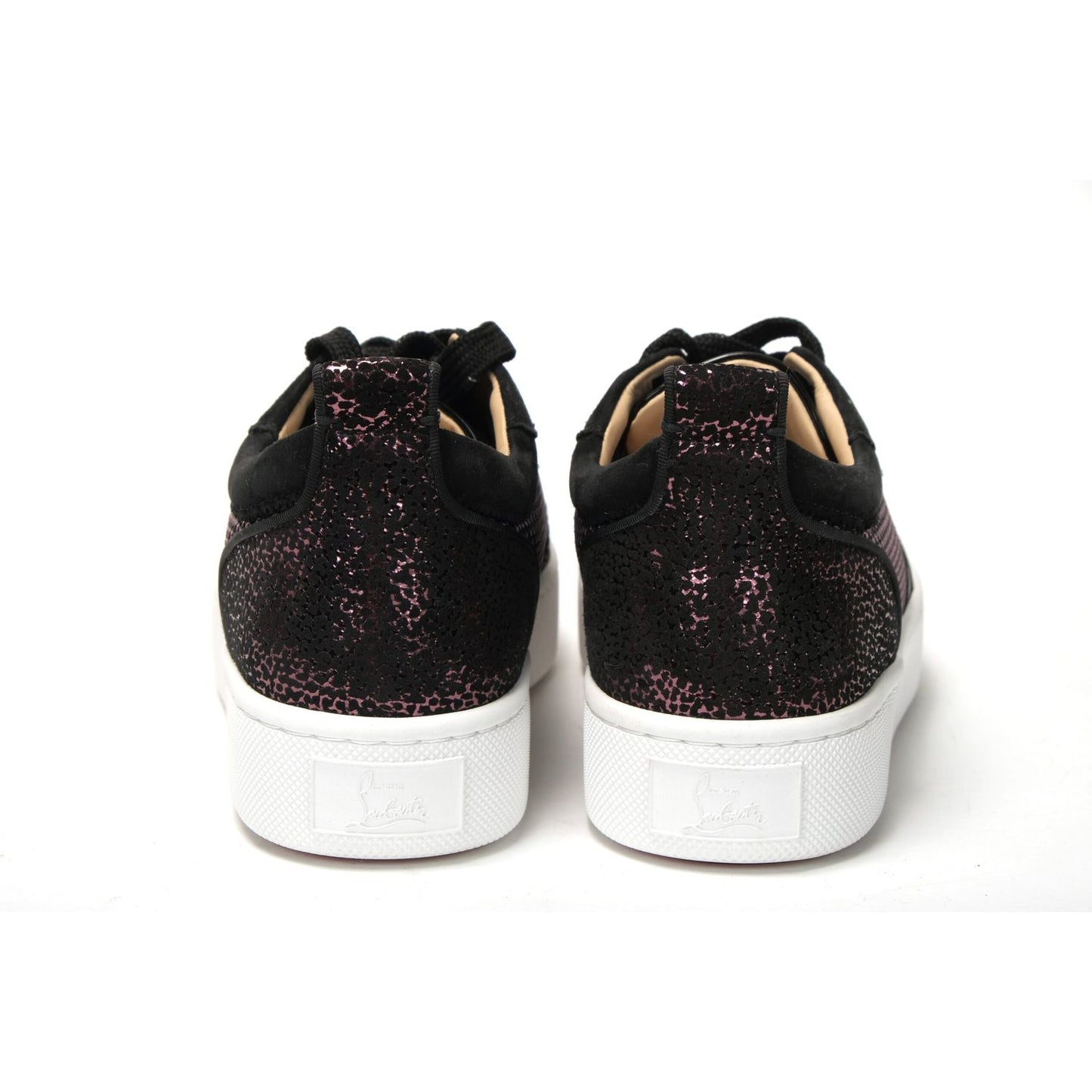 Version Black Happy Rui Spikes Flat Shoes