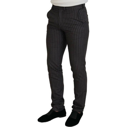 Elegant Striped Dress Pants for Men