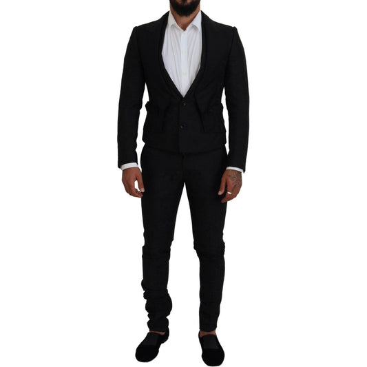 Elegant Black Martini Suit for the Modern Man