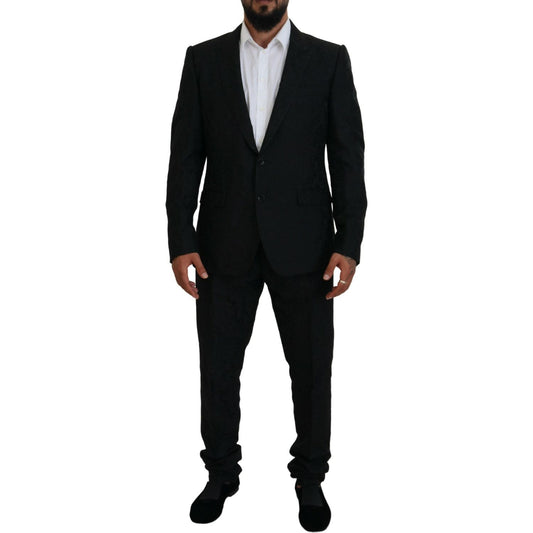 Black Martini Slim Fit Designer Suit