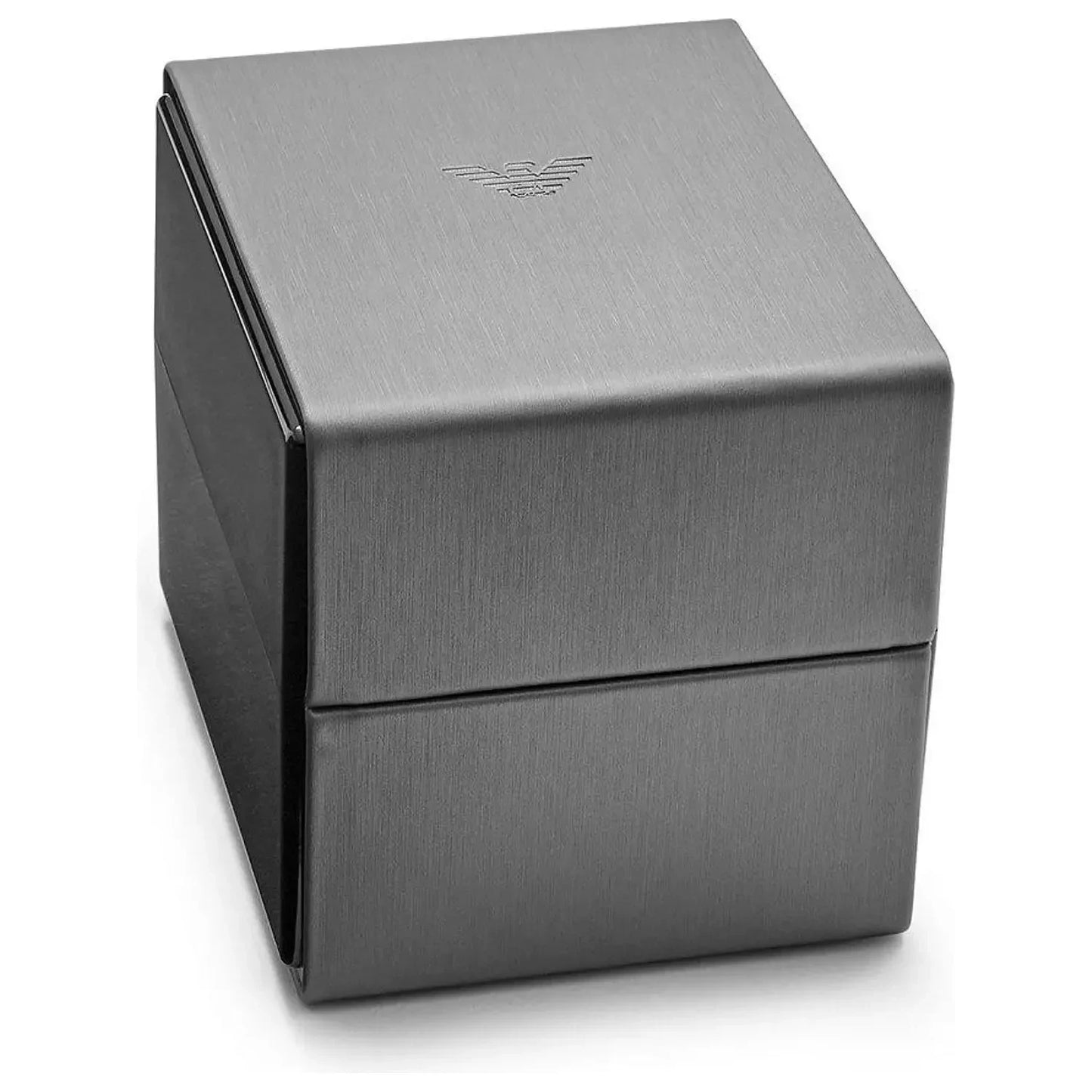 Emporio Armani Bronze and Silver Steel Chronograph Watch