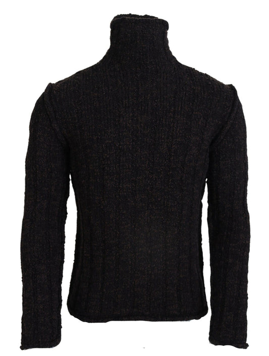 Elegant Turtleneck Wool-Blend Sweater Dolce & Gabbana