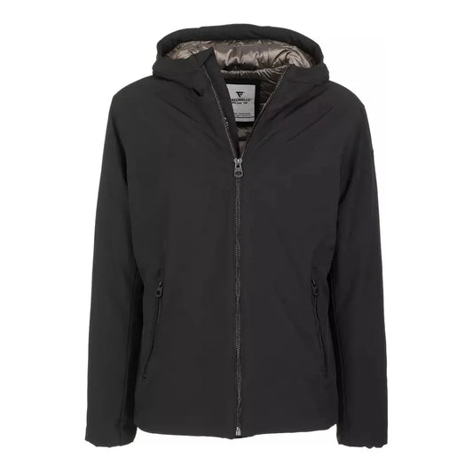 Sleek Hooded Men's Technical Jacket Fred Mello