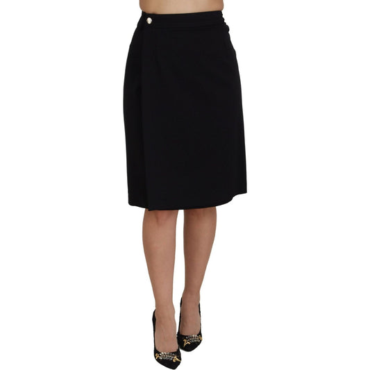 Elegant High Waist Pencil Skirt