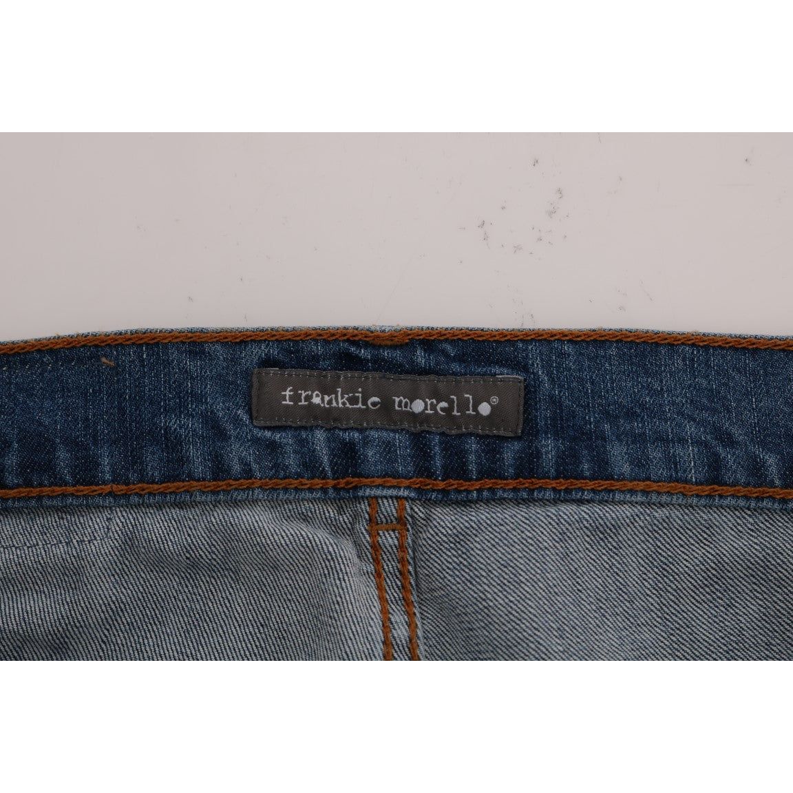 Frankie Morello | Svelte Italian Denim - Slim Fit Blue Jeans| McRichard Designer Brands   