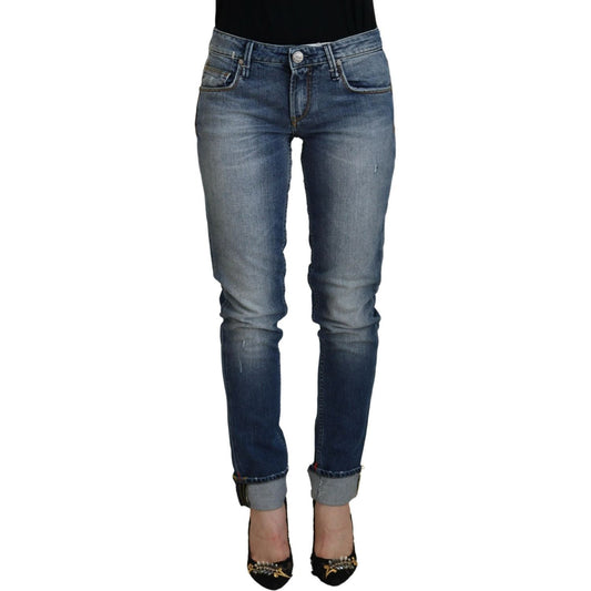 Sleek Skinny Low Waist Denim Jeans