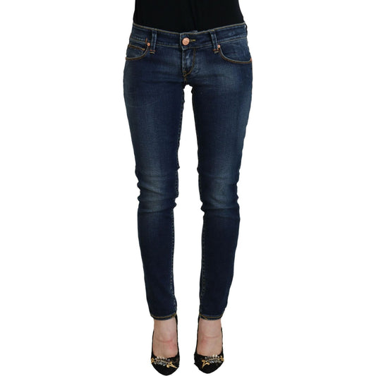 Chic Low Waist Skinny Denim