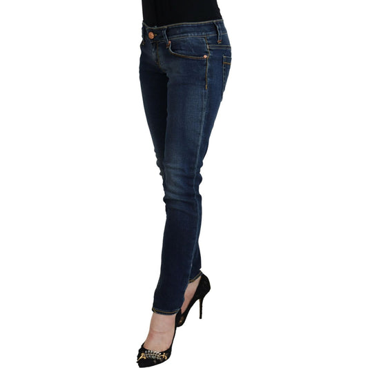 Chic Low Waist Skinny Denim