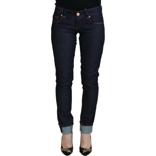 Chic Low Waist Skinny Denim