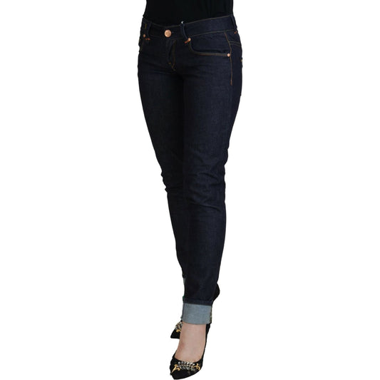 Chic Low Waist Skinny Denim