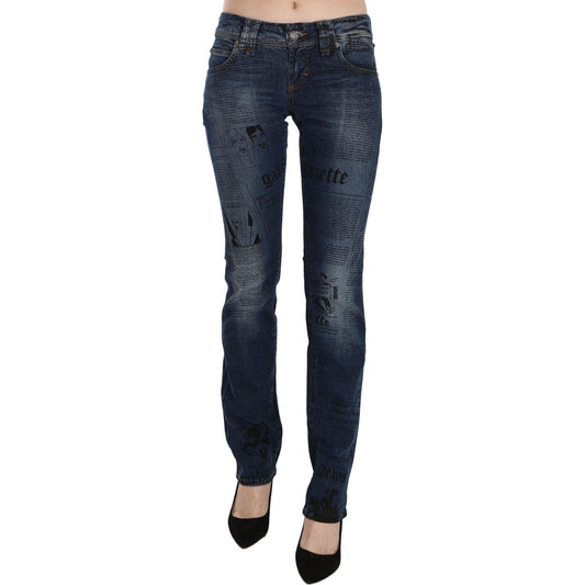 Chic Blue Gazette Skinny Denim