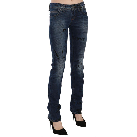 Chic Blue Gazette Skinny Denim