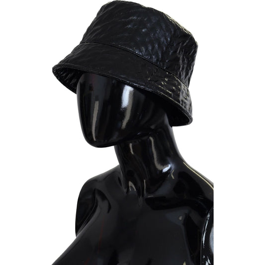 Elegant Black Bucket Cap