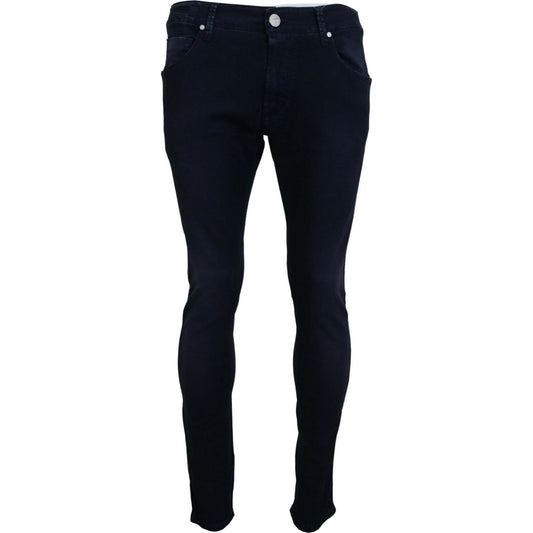 Sophisticated Tapered Denim Jeans