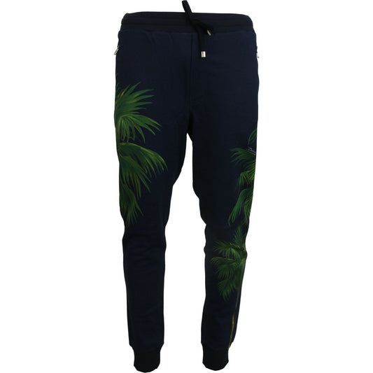 Elegant Cotton Jogging Pants with Print Design