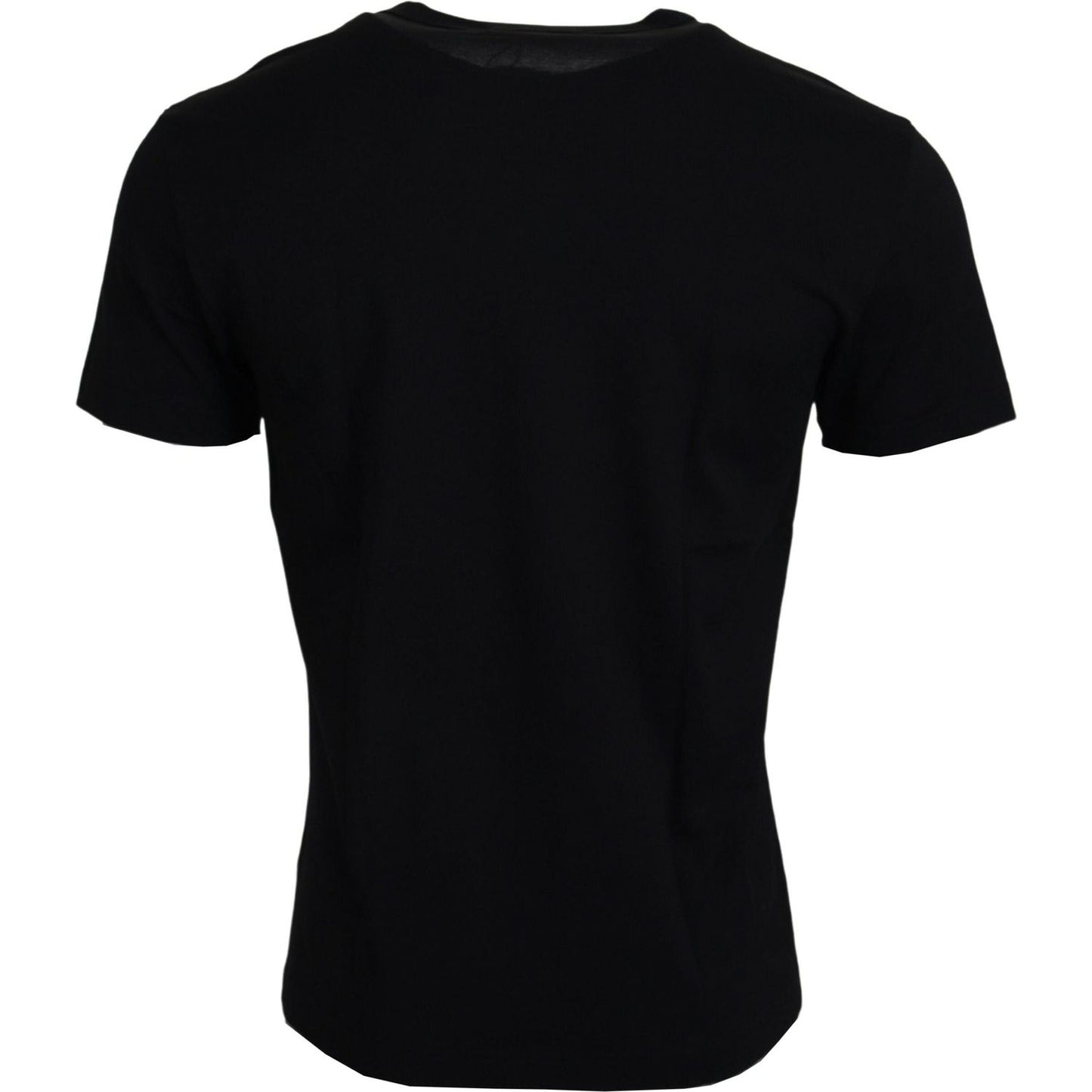 Dolce & Gabbana Black Sneak Peek Cotton Short Sleeve T-shirt