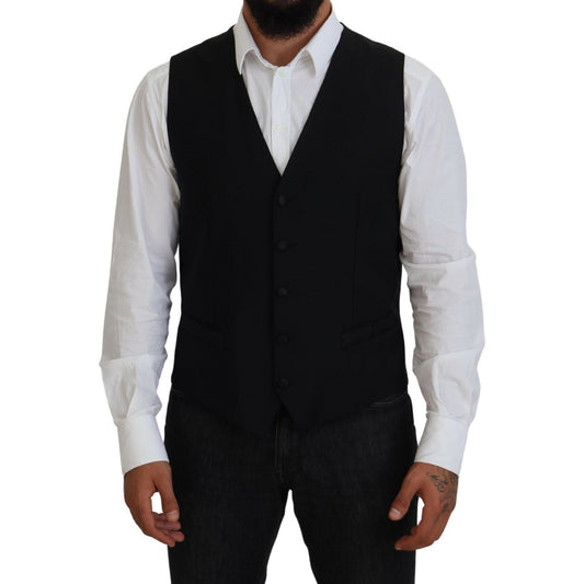 Elegant Single Breasted Formal Vest