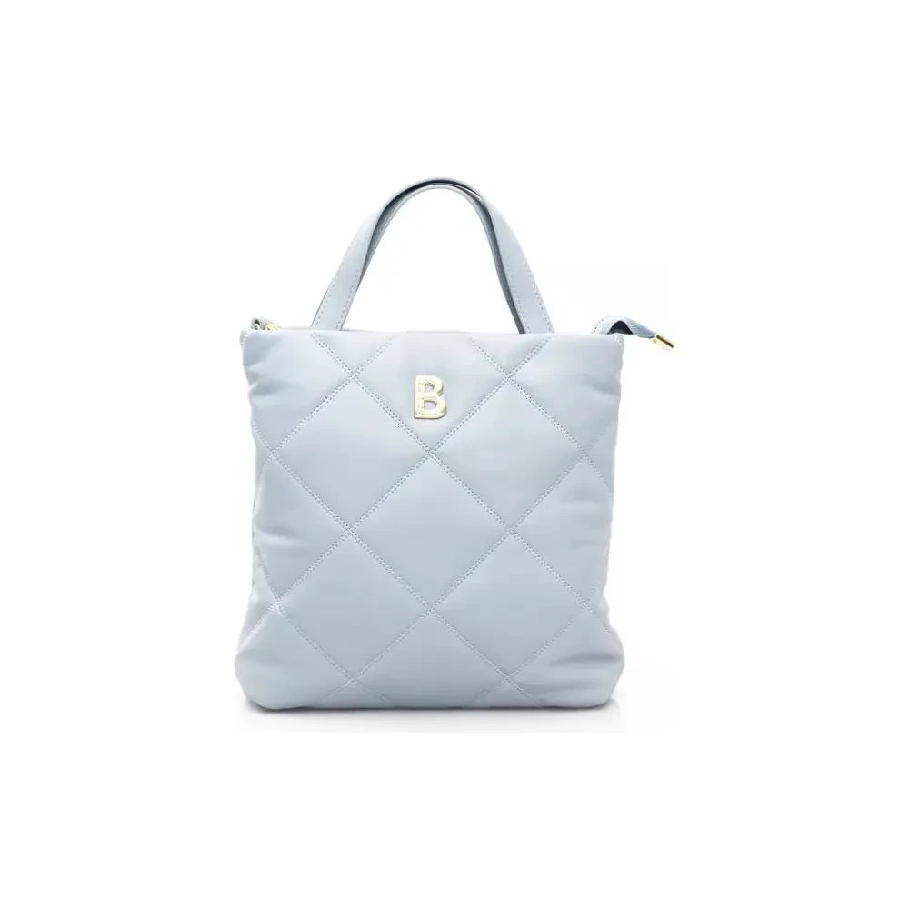 Elegant Light Blue Shoulder Bag