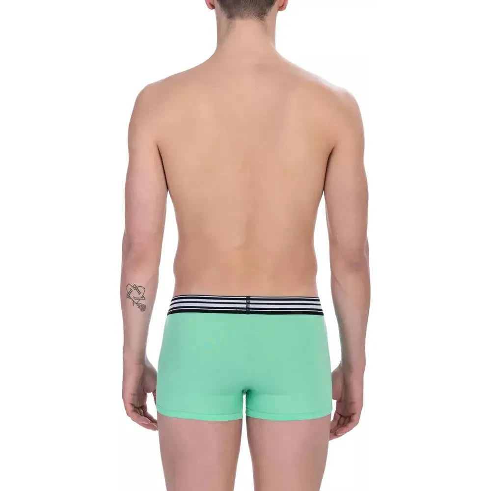 Emerald Comfort Cotton Stretch Trunks Twin Pack