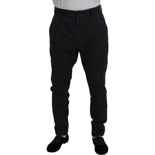 Elegant Striped Chino Dress Pants