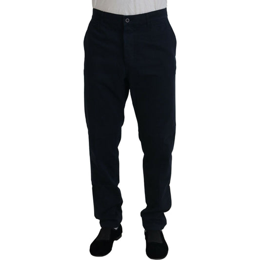 Elegant Dress Chinos in Blue