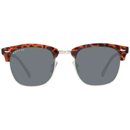 Brown Unisex Sunglasses