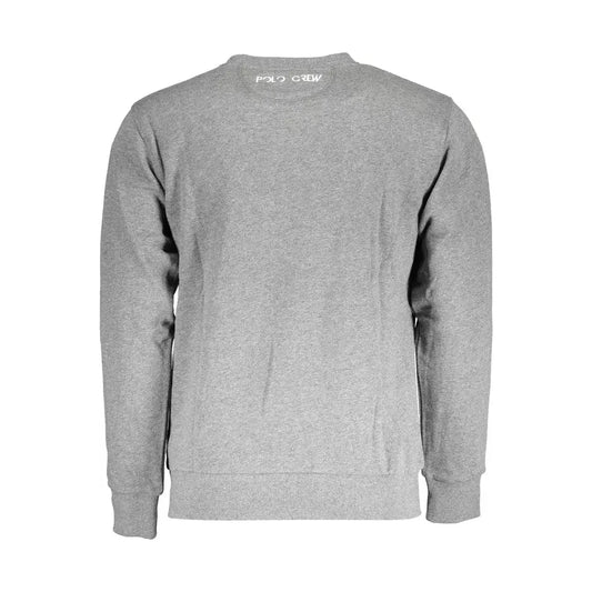 La Martina Crew Neck Logo-Embroidered Sweatshirt La Martina