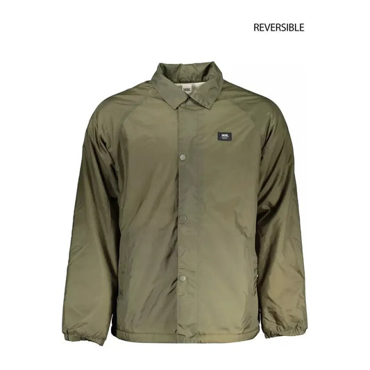 Reversible Long Sleeve Green Jacket