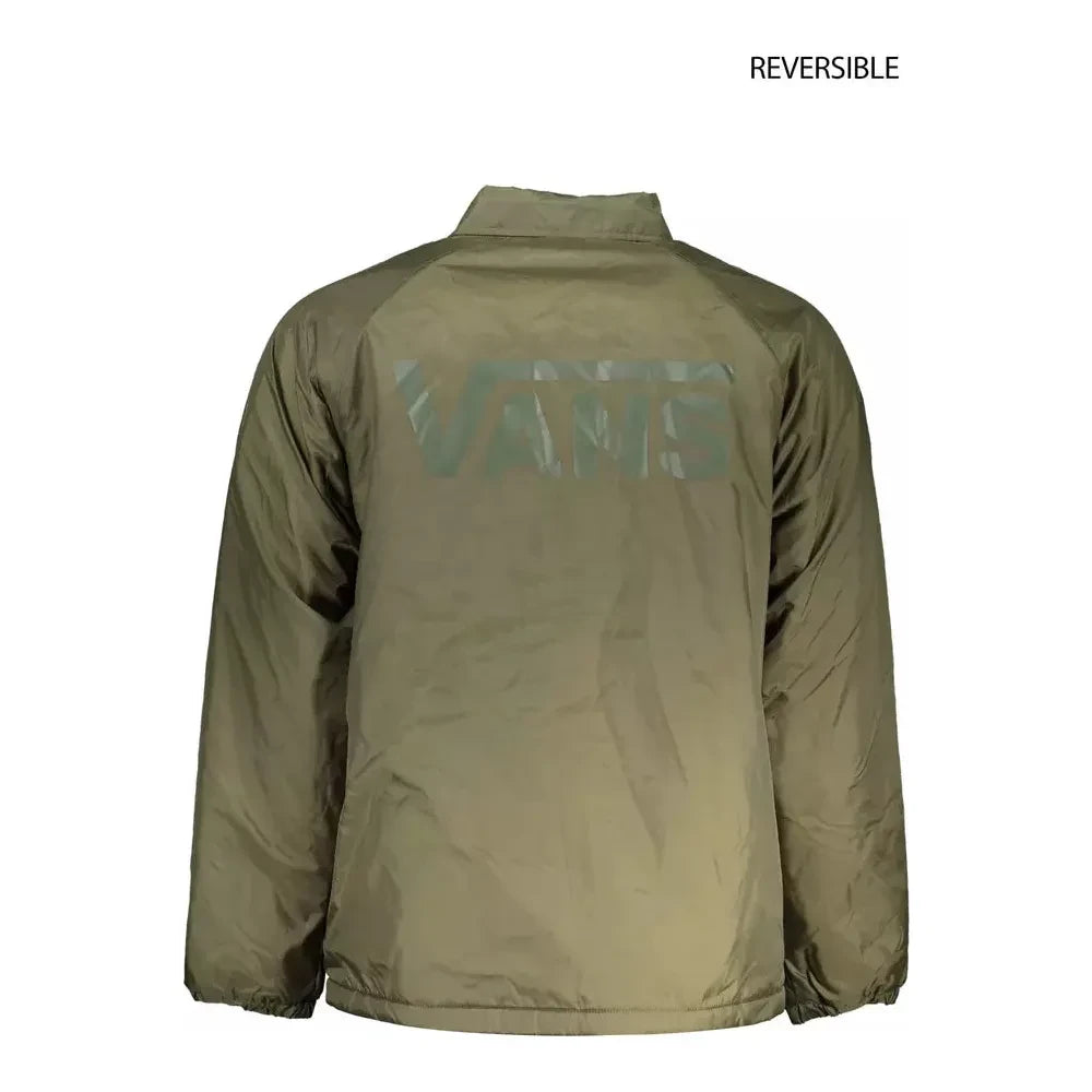 Reversible Long Sleeve Green Jacket