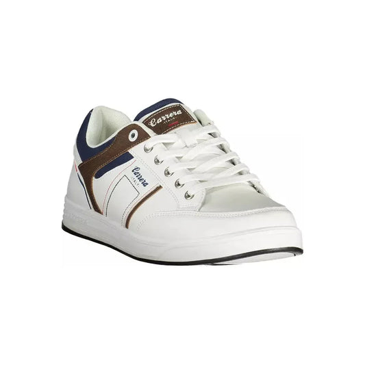 Carrera Sleek White Sneakers with Contrasting Accents Carrera