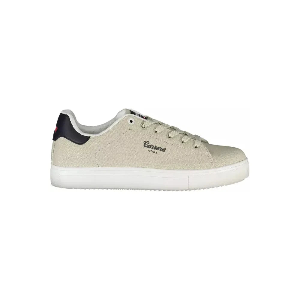 Sleek Beige Sneaker with Contrasting Accents