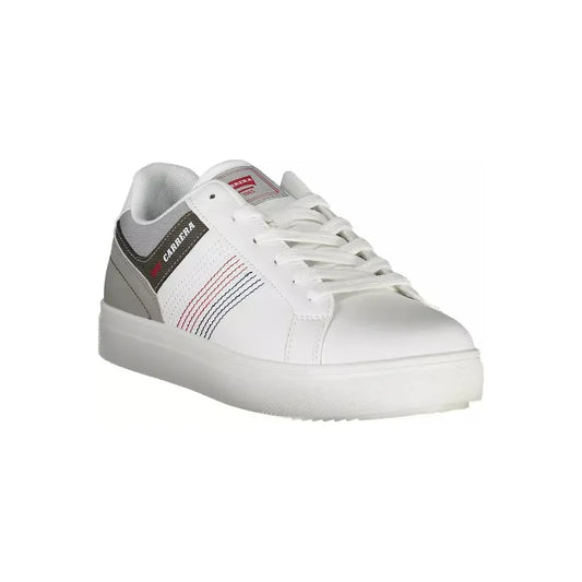 Carrera Sleek White Sneakers with Bold Contrasts Carrera