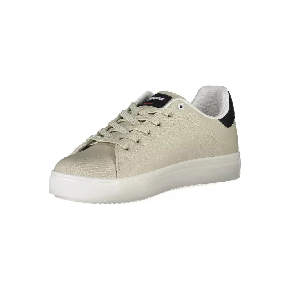 Sleek Beige Sneaker with Contrasting Accents