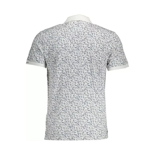 Gant Elegant Short-Sleeved White Polo Shirt Gant