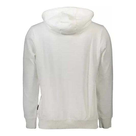 Chic White Hooded Sweatshirt