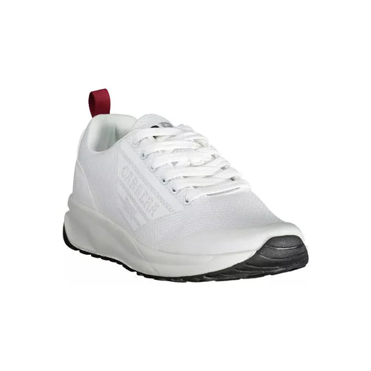 Carrera Sleek White Sports Sneakers with Contrast Accents Carrera